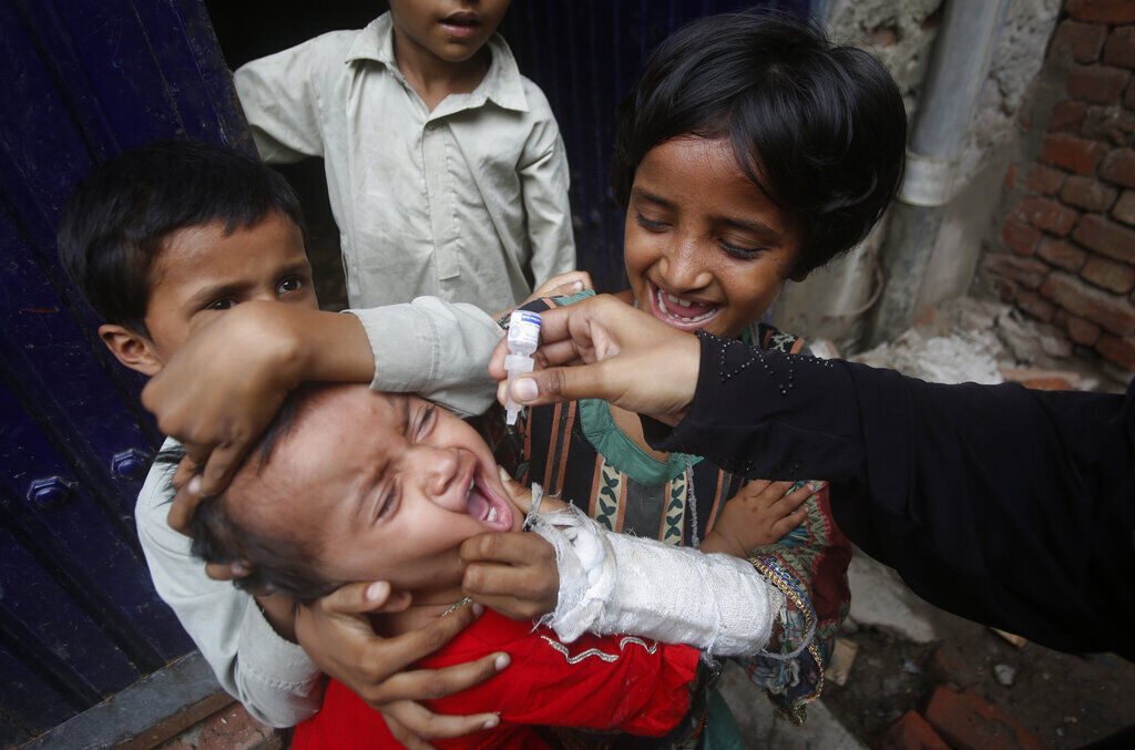 APTOPIX Pakistan Polio